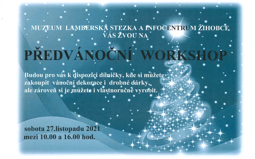 Předvánoční workshop - ZRUŠENO